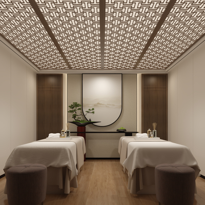 New Chinese SPA Care Room Beauty Salon