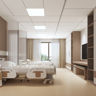 modern hospital ward