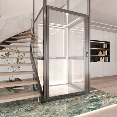 Modern Staircase Home Elevator