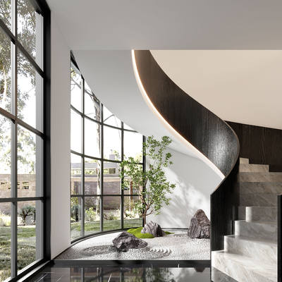 Modern Staircase Landscape