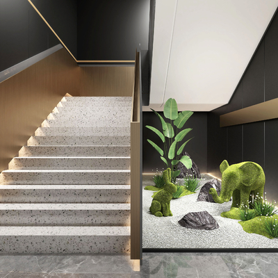 Modern Staircase Landscape