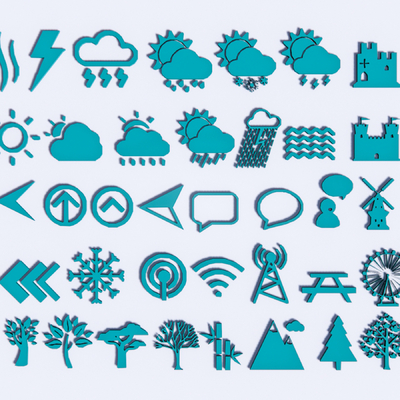 Natural Environment Icons