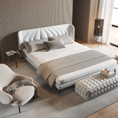 Minotti double bed