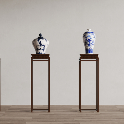 New Chinese-style Ceramics Blue and White Porcelain