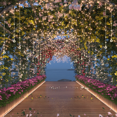 Blossom shed tunnel