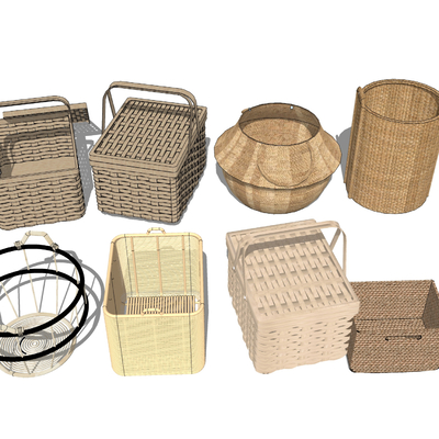 Bamboo Woven Basket