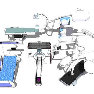 Medical Examination Dental Chair Treatment Lounger