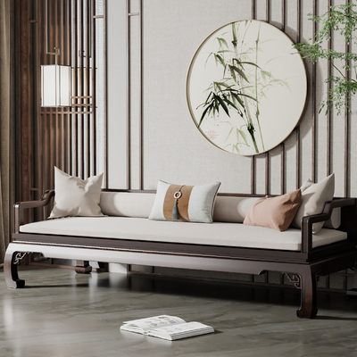 New Chinese-style Arhat Bed