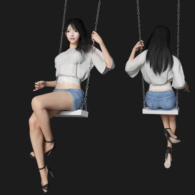 Swing beauty figure