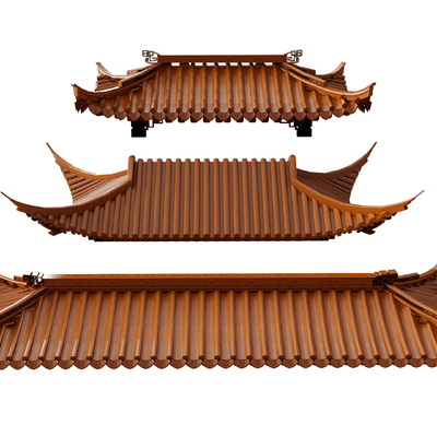 Chinese-style construction roof eaves