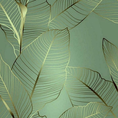 Leaf Vein Decorative Painting