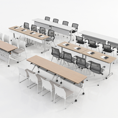 Modern Conference Table Training Desk and Chair Desk