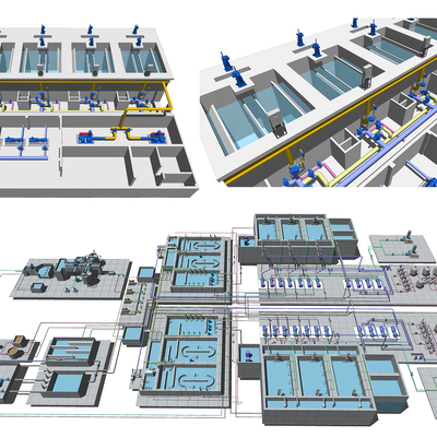 Industrial Equipment Sewage Treatment Plant Water Plant