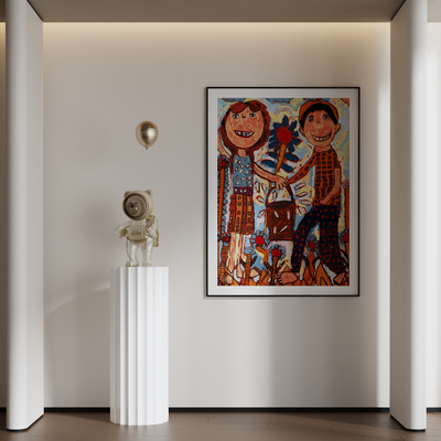 Modern children's decorative painting