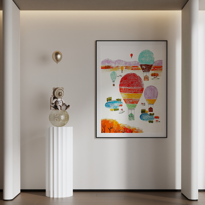 Modern children's decorative painting