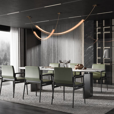 Senior Grey Restaurant in Minotti