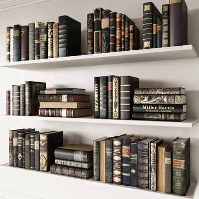 European-style books, books, decoration books