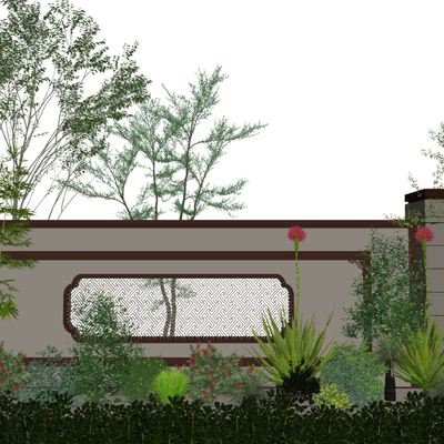 Landscape Wall Enclosure