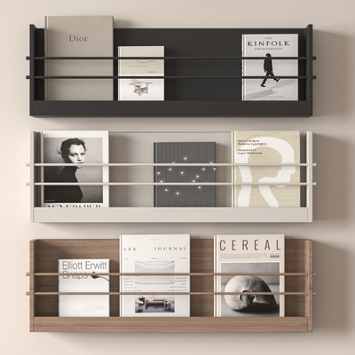 Wall-Hanging Bookshelf Books Books