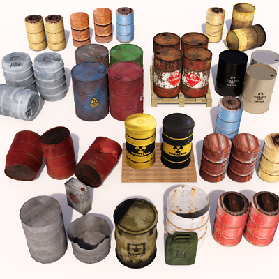 Oil Drum Gasoline Drum Paint Drum