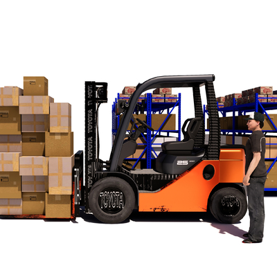 freight express box box forklift