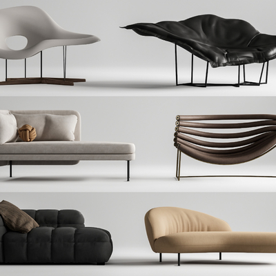 Modern chaise longue