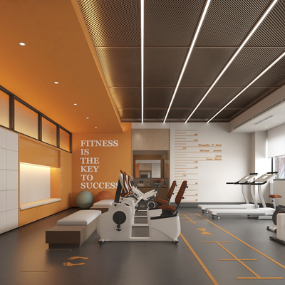 Modern Training Room Gym