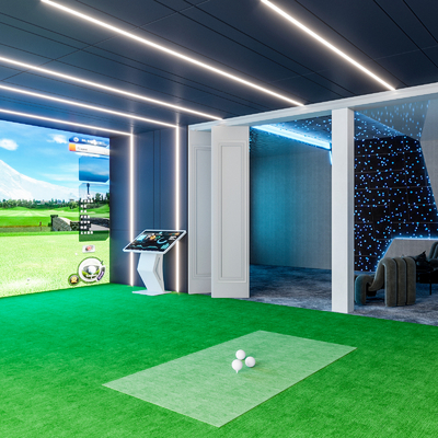 Modern Golf Room