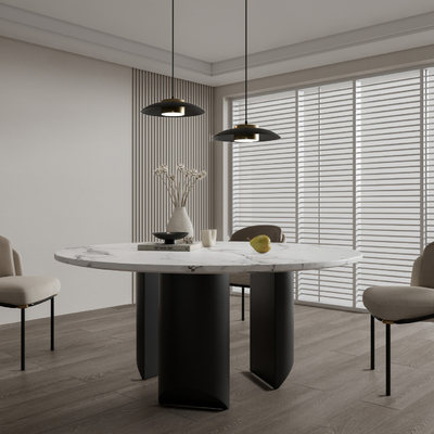 Minotti Dining Table and Chair