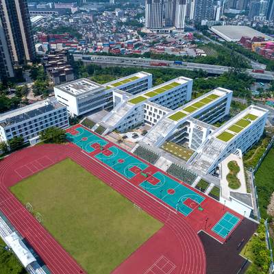 school bird's eye view