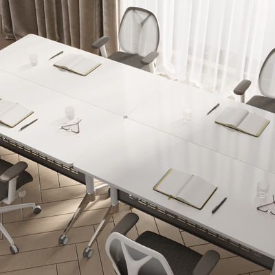 modern office desk and chair