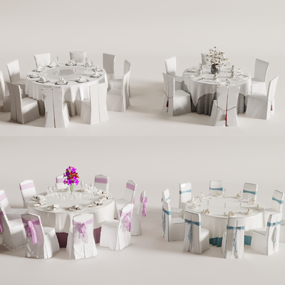 Banquet Hall Dining Tables and Chairs