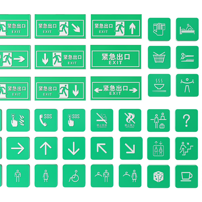 Exit Safety Signs and Placards