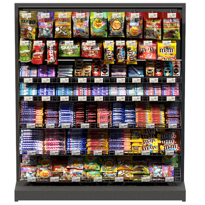 supermarket snack dessert shelf