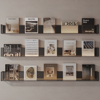 Modern Bookshelf Books