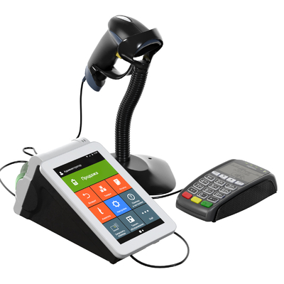 modern cash register card reader pos machine