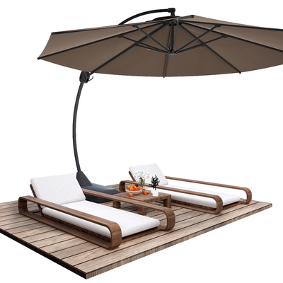 Modern Outdoor Lounger Beach Lounger