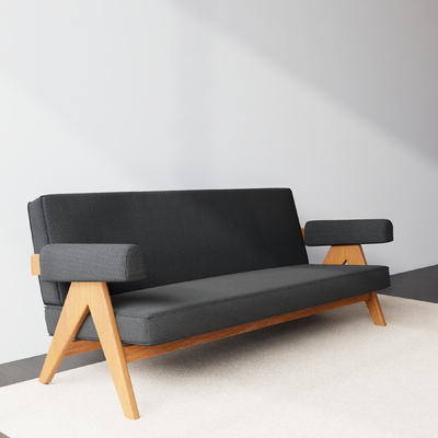 cassina double sofa