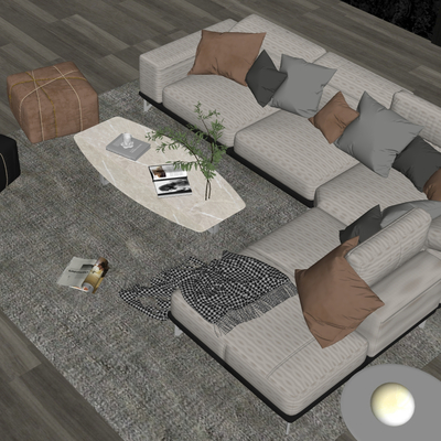 Minotti Sectional Sofa