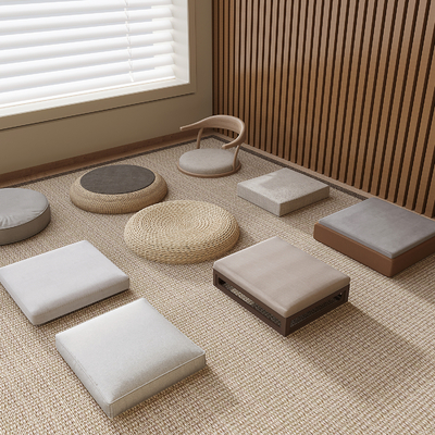 New Chinese Tatami Cushion Tea Stool Tea Chair Stool Chair