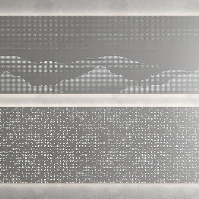 Modern punching plate Hollow plate Perforated plate