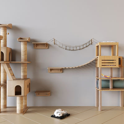 Pet Cat Climbing Rack Cat Toy