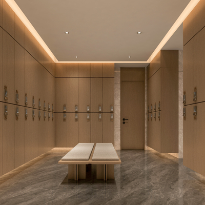 Modern Bath Center Changing Room