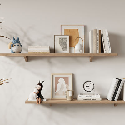 Nordic Wall Storage Rack Book Ornaments