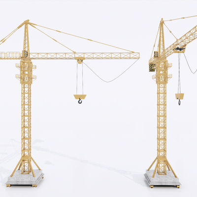 modern tower crane cantilever crane