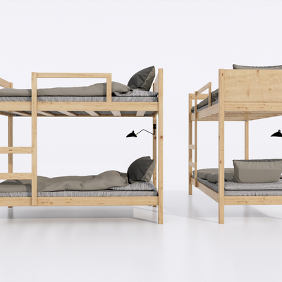 Modern bunk bunk bed dormitory bed