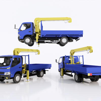 Modern automobile crane engineering vehicle