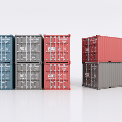 Industrial container freight container