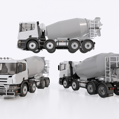 Modern cement tank mixer truck