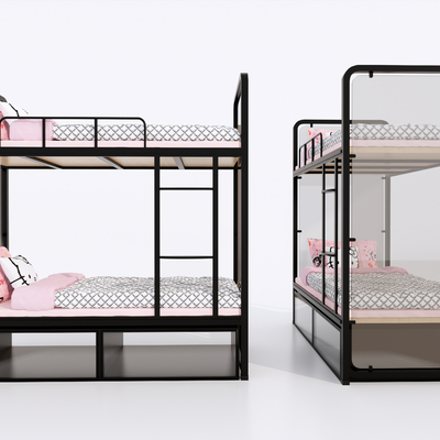 Modern children's bunk bed